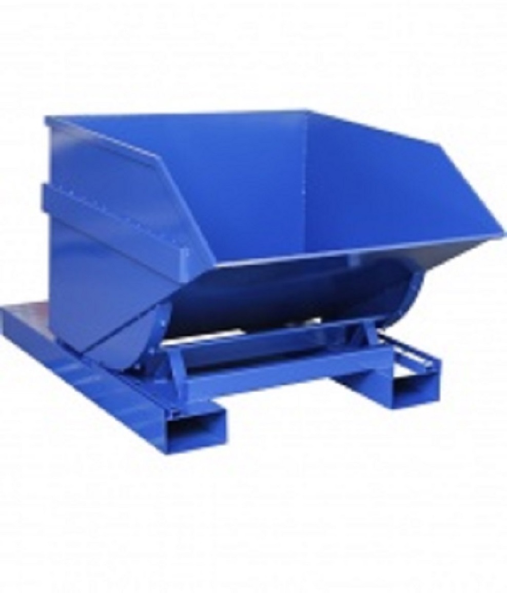 Самоопрокидывающийся контейнер для вилочного погрузчика КСО (крепление на вилы)